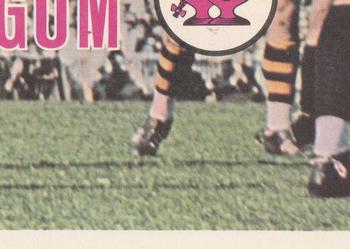 1970 Scanlens VFL #55 Peter Hudson Back